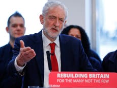 Jeremy Corbyn appeals to Conservative MPs to back no-confidence vote