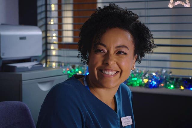 Jaye Jacobs as Donna Jackson in Holby City