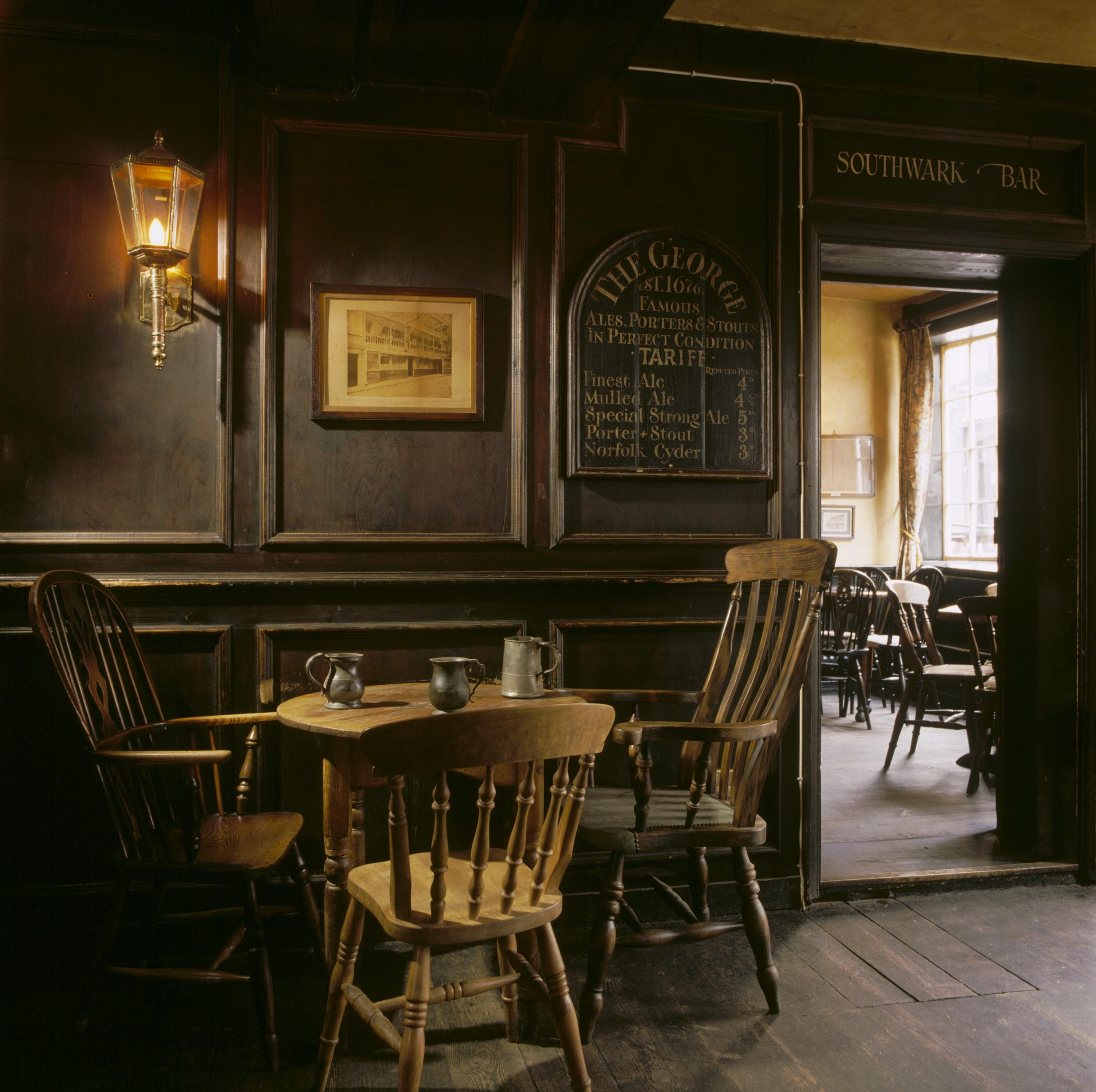 The George Inn is believed to have been frequented by both Shakespeare and Dickens (National Trust/Michael Caldwell)