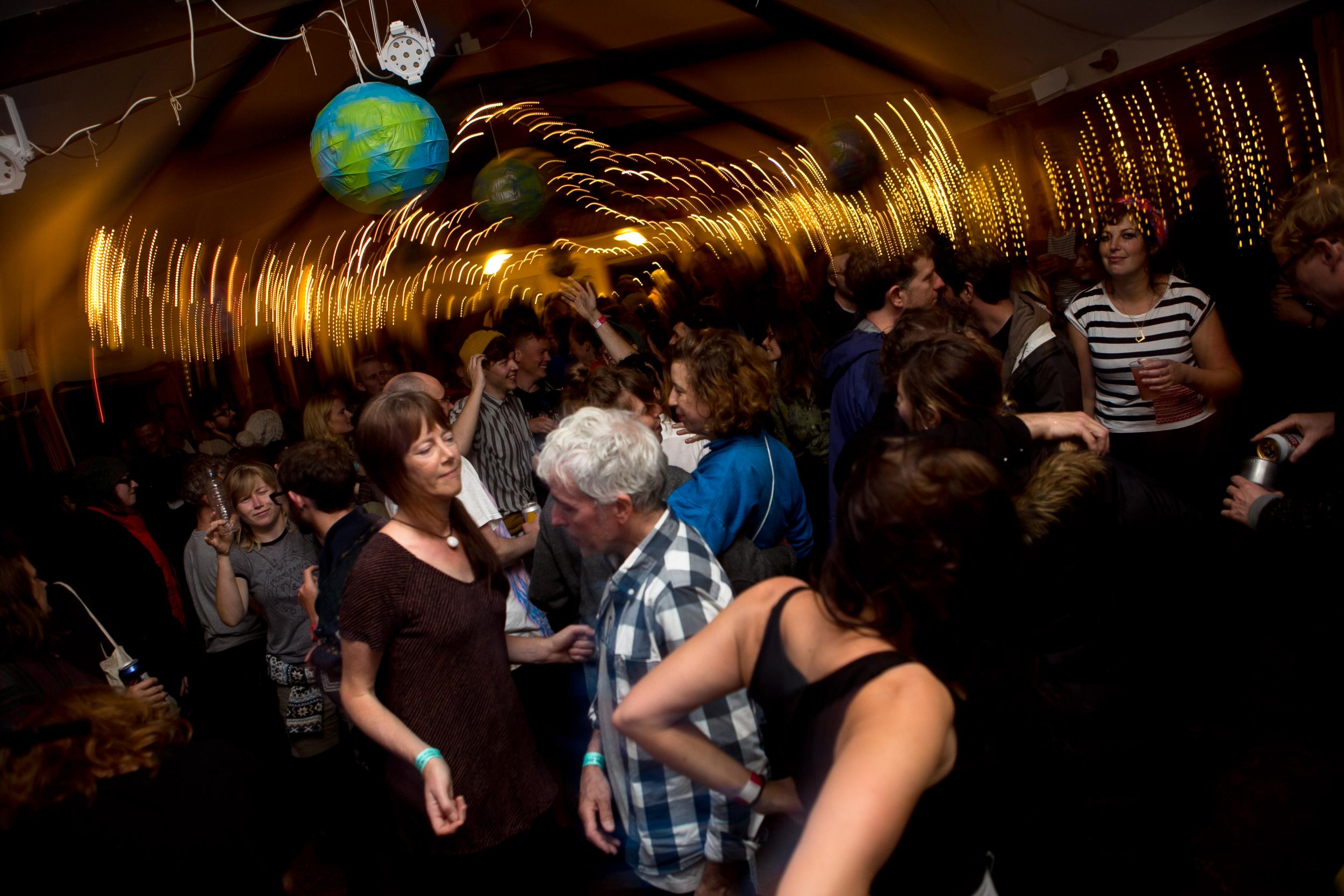 Revellers cut some rug at the Lost Map’s Howlin’ Fling (c/o Burns and Beyond)