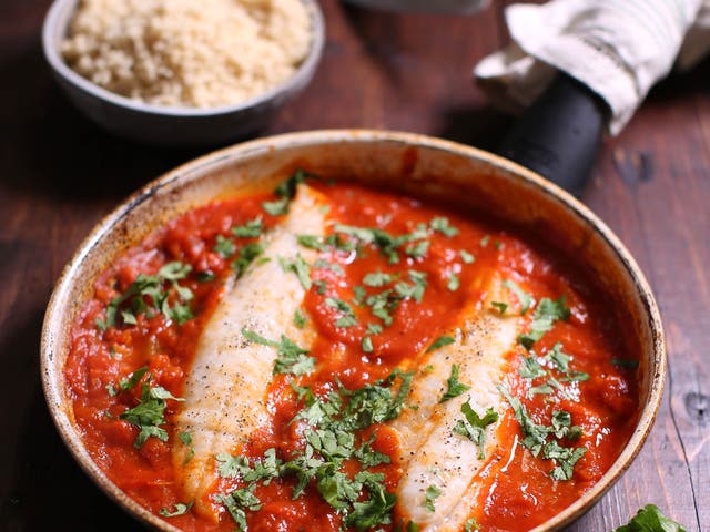This recipe celebrates Mediterranean flavours
