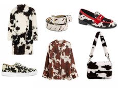 Meghan Markle and Victoria Beckham embrace cow print trend