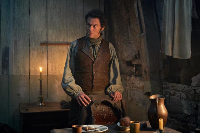 Dominic West in 'Les Miserables'
