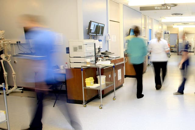 Fewer than 7 per cent said they expected to remain working in the NHS after the age of 65
