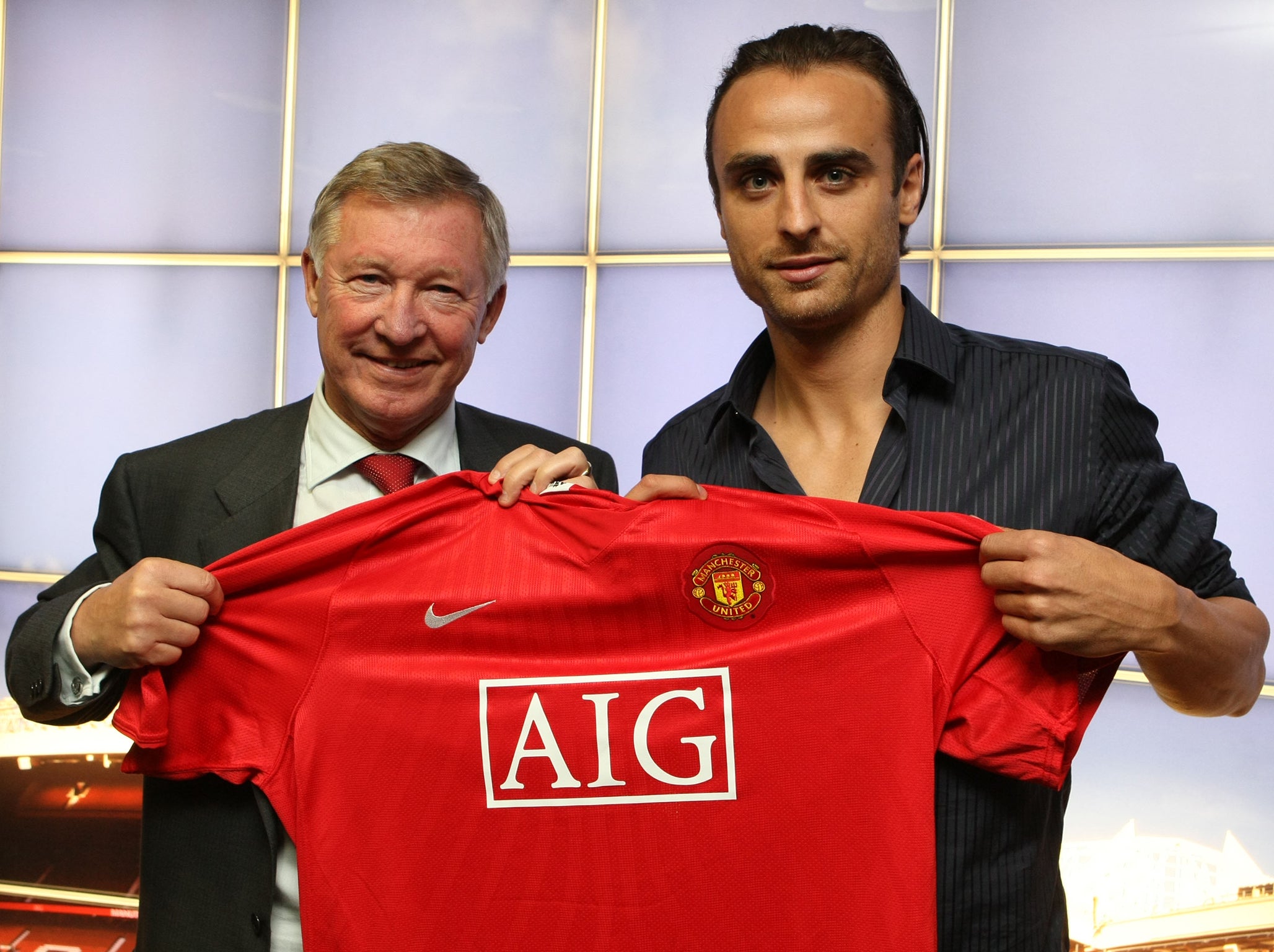 Berbatov joined United in 2008