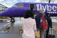Flybe plane evacuated at Exeter airport after cabin fills with smoke