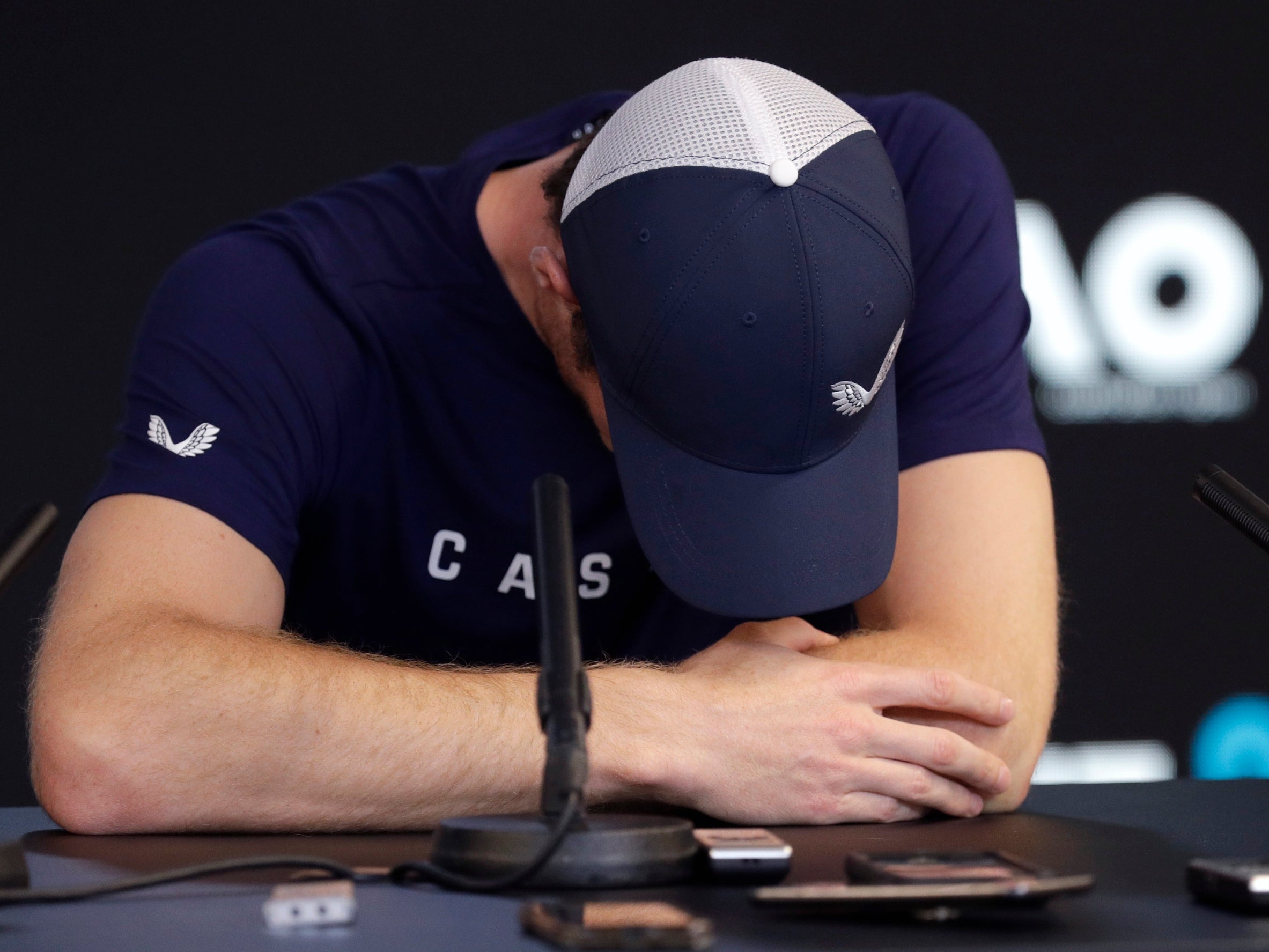 Murray broke down in tears as he revealed his retirement plans