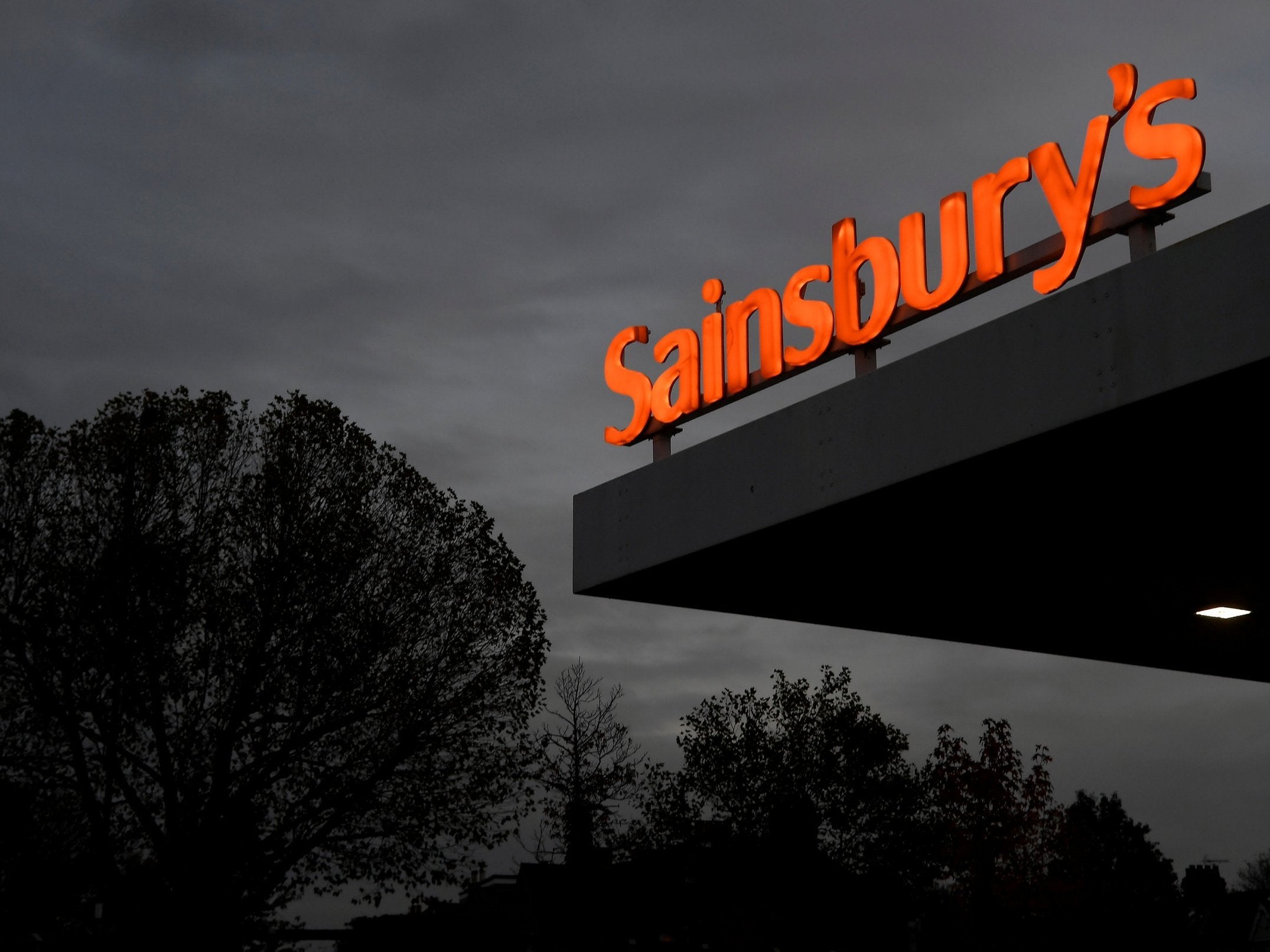 The arrest took place at a Spalding branch of Sainsbury's on Tuesday afternoon