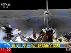 China broadcasts brand new pictures of the far side of the Moon