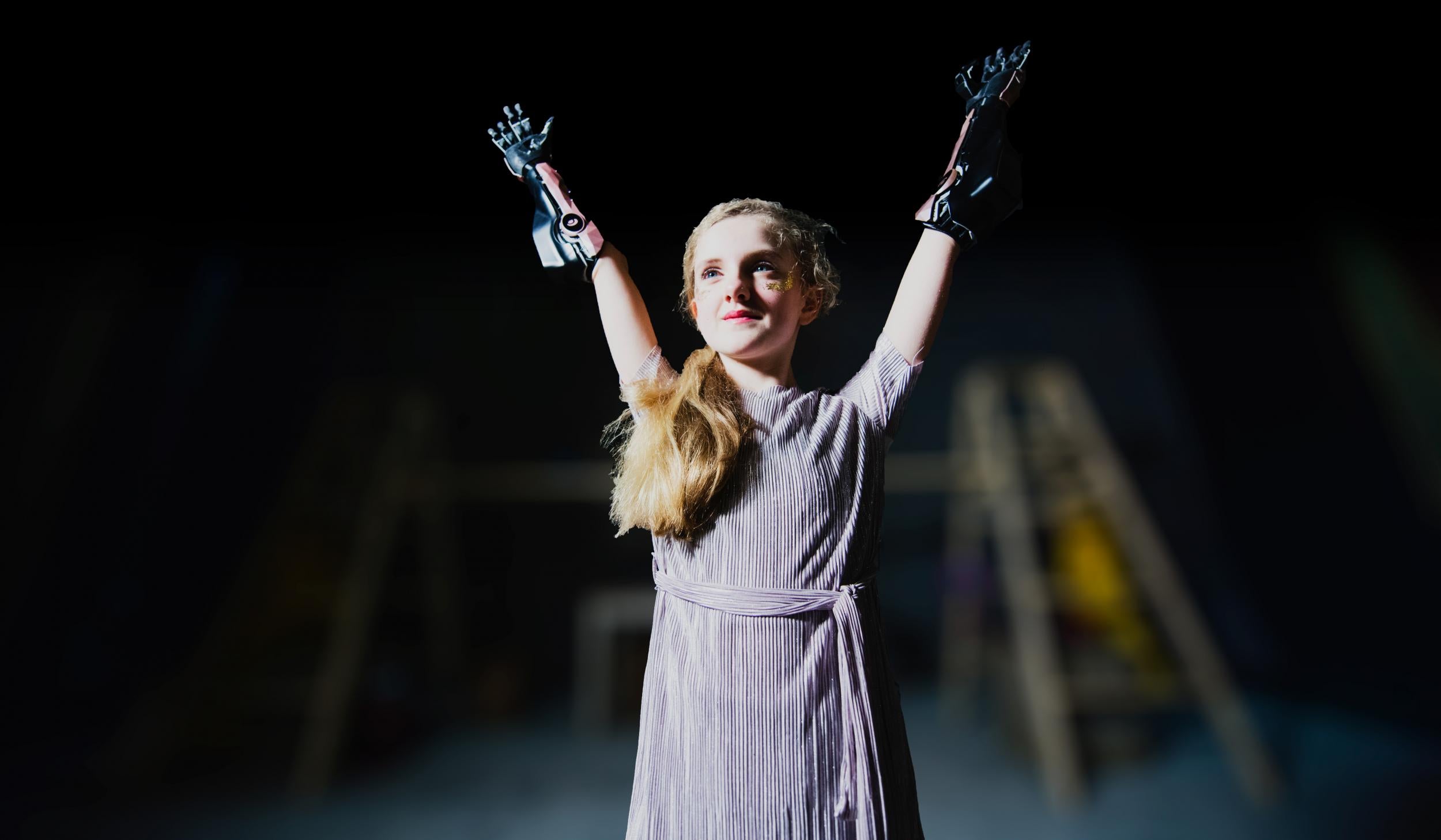 Open Bionics uses 3D printing technology to produce custom bionic arms for children as young as 9 years old