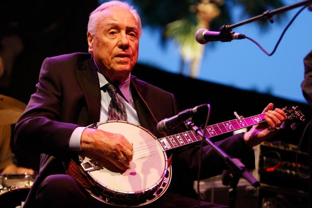 Musician Earl Scruggs performs onstage during day one of California's Stagecoach Country Music Festival held at the Empire Polo Club on 25 April, 2009 in Indio, California.