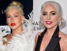 Christina Aguilera praises Lady Gaga for speaking out against R Kelly