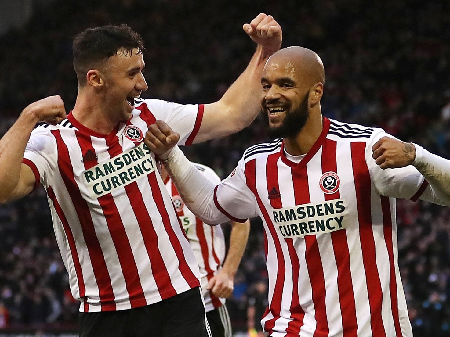 David McGoldrick clinched victory for Sheffield United as they move up to second
