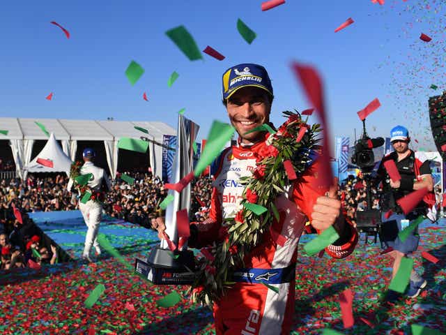 Jerome D’Ambrosio won an incident-packed race in Marrakesh