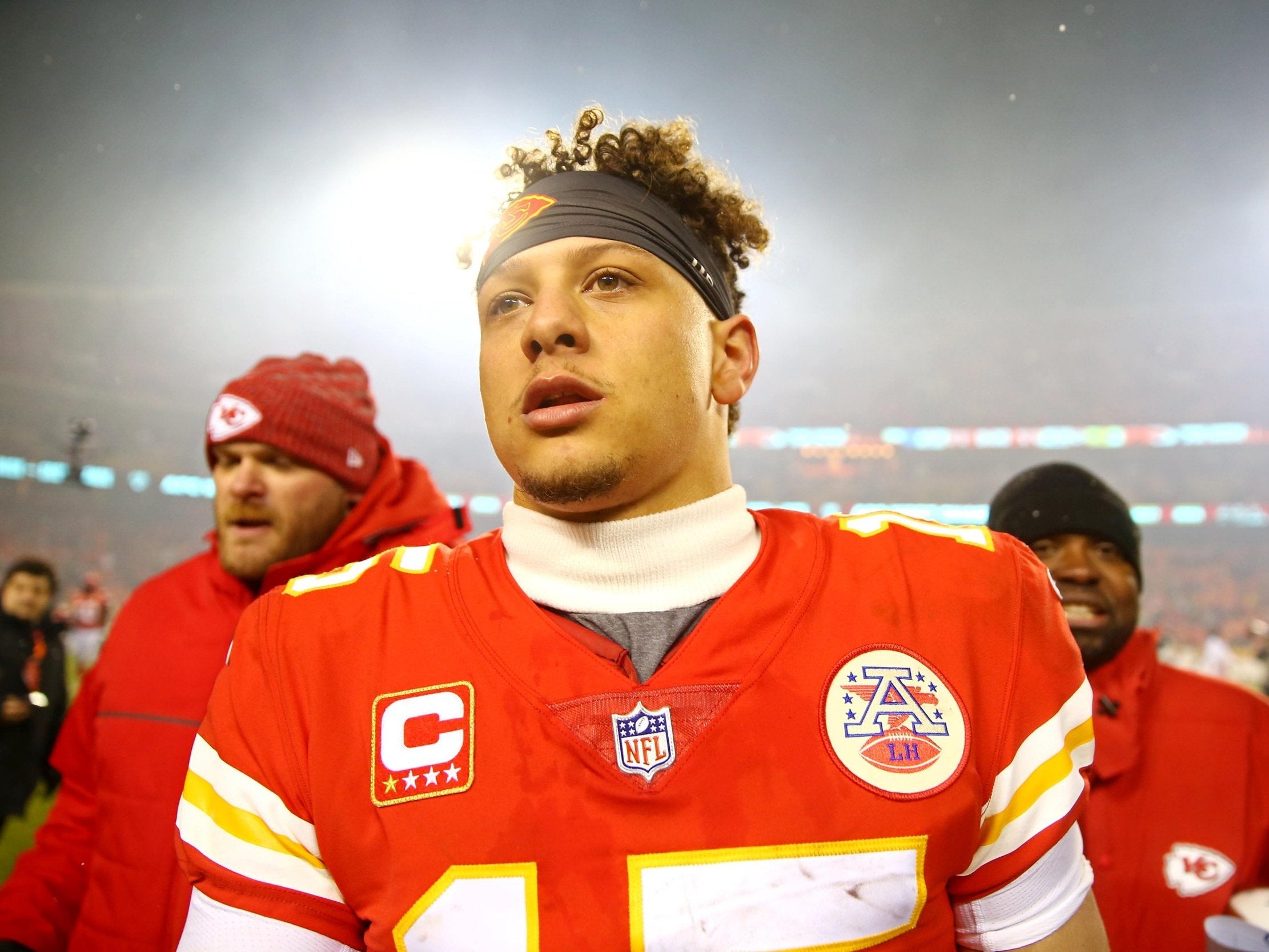 The Chiefs are into the AFC title game