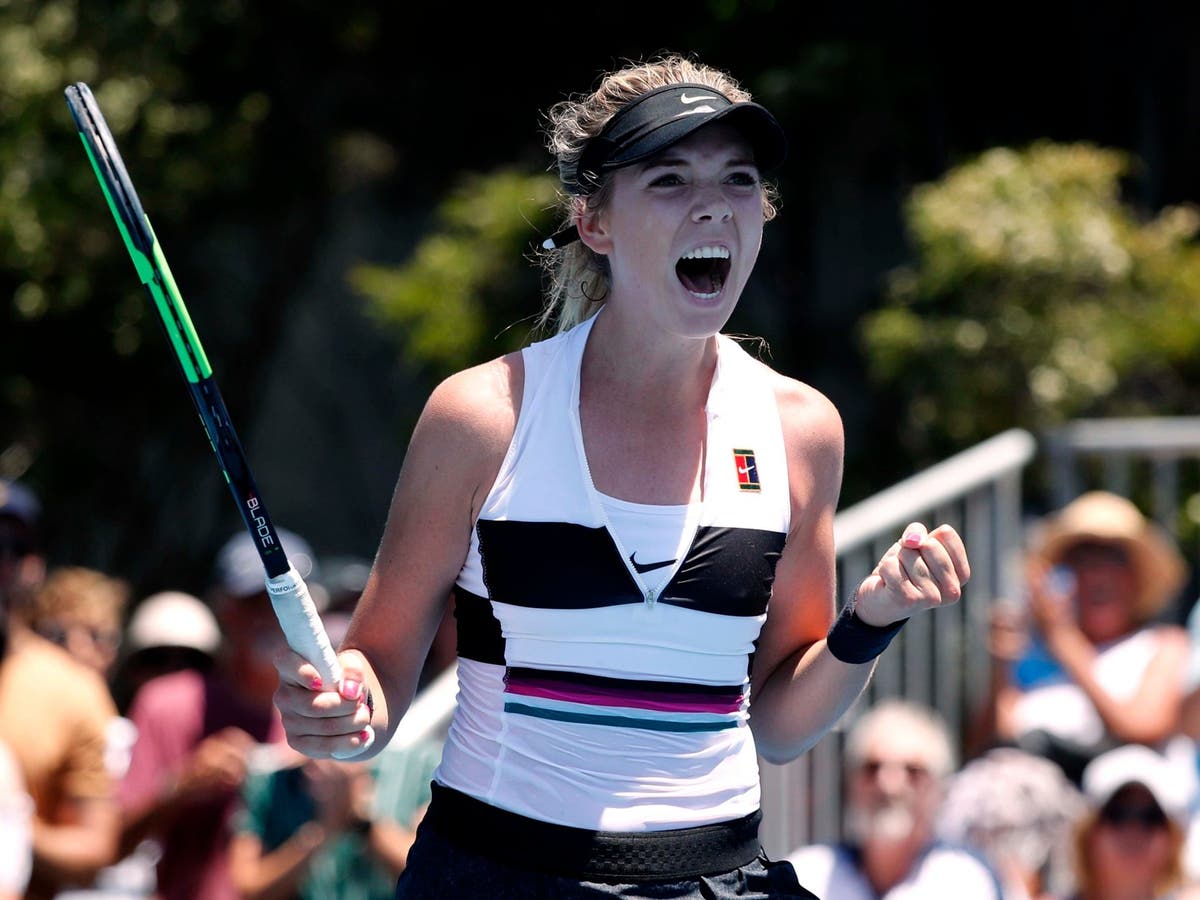 Australian Open 2019: Katie Boulter avoids celebration embarrassment to