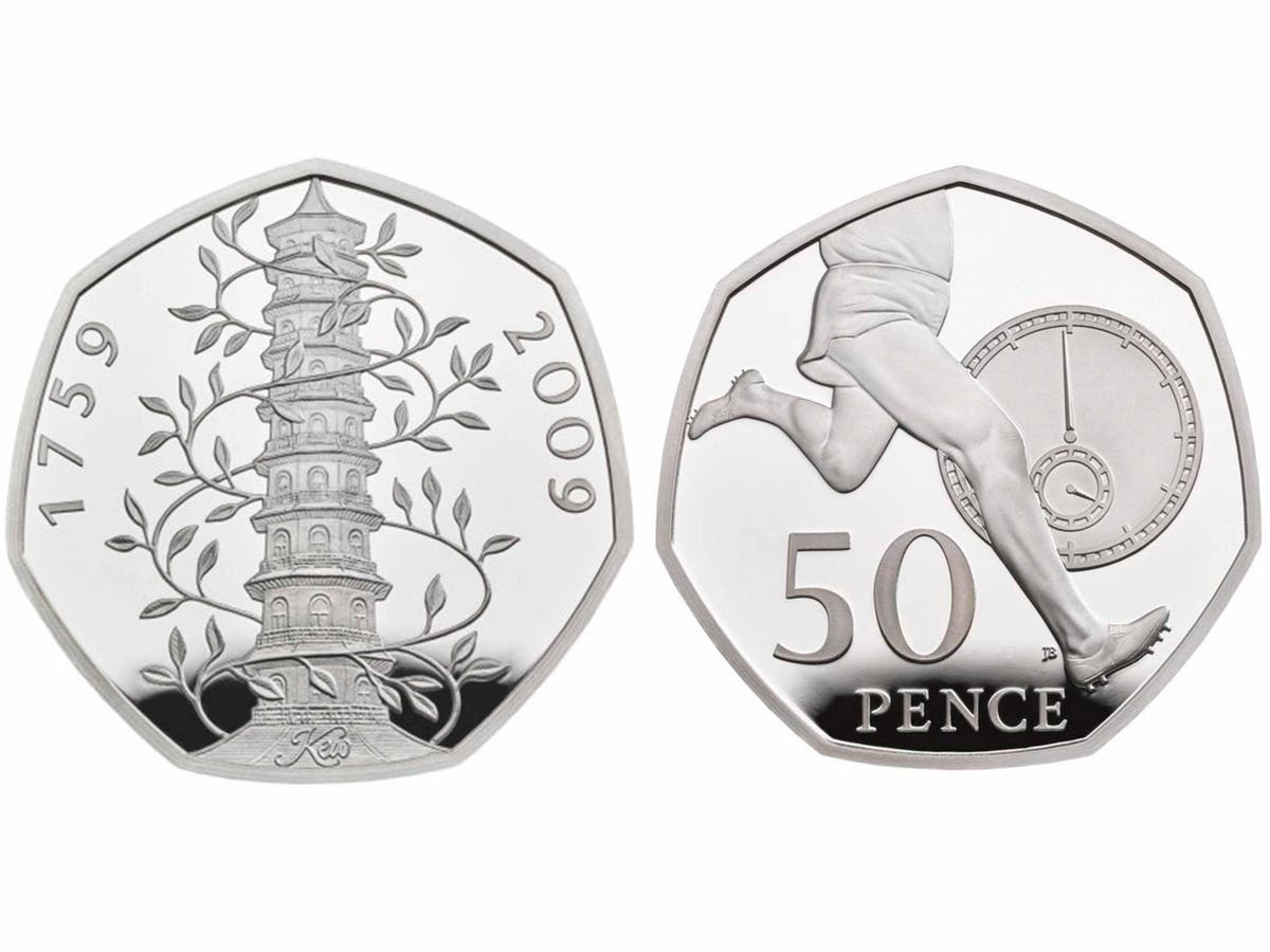 New 50p: Royal Mint unveils 50th anniversary coins featuring Roger Bannister and Kew Gardens