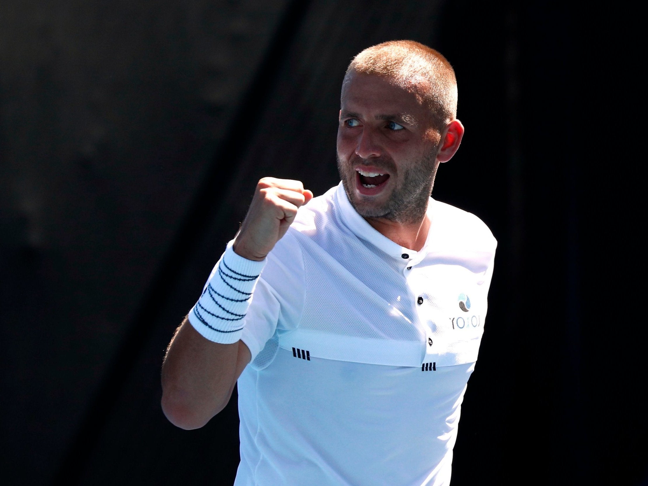 Dan Evans beat Japan’s Tatsuma Ito to reach the second round