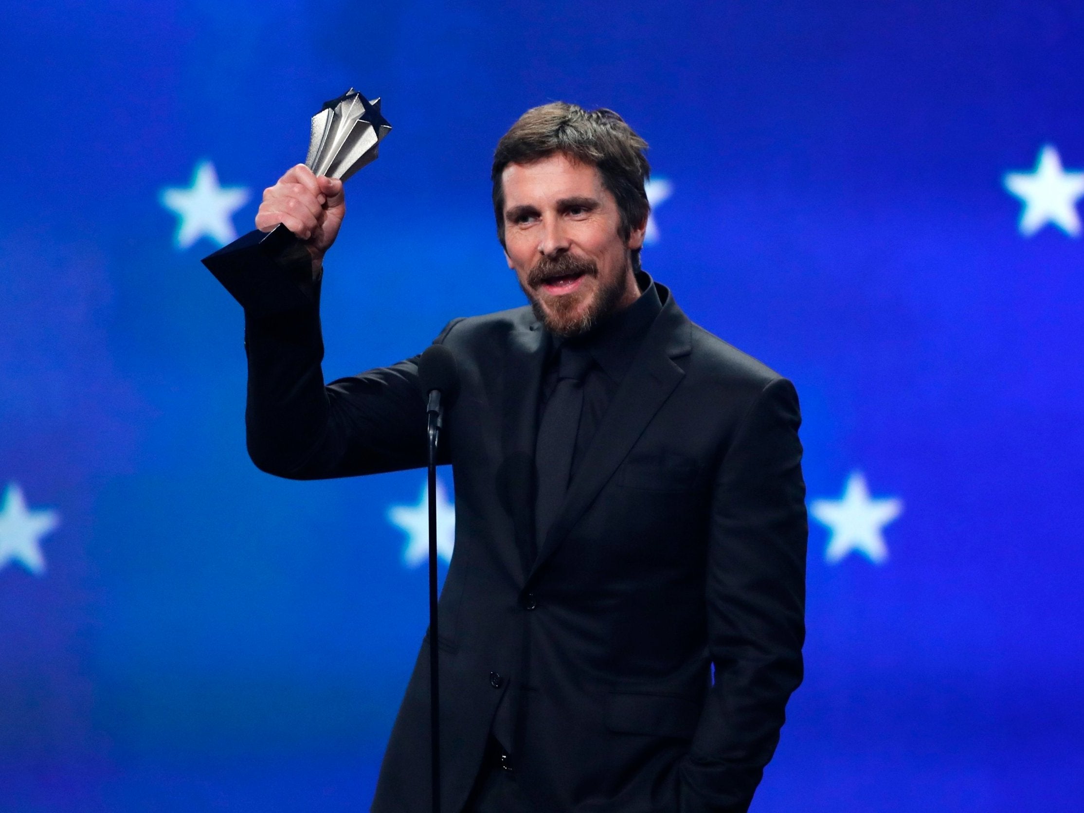 Christian Bale won both Best Actor and Best Actor in a Comedy at the Critics's Choice Awards 2019