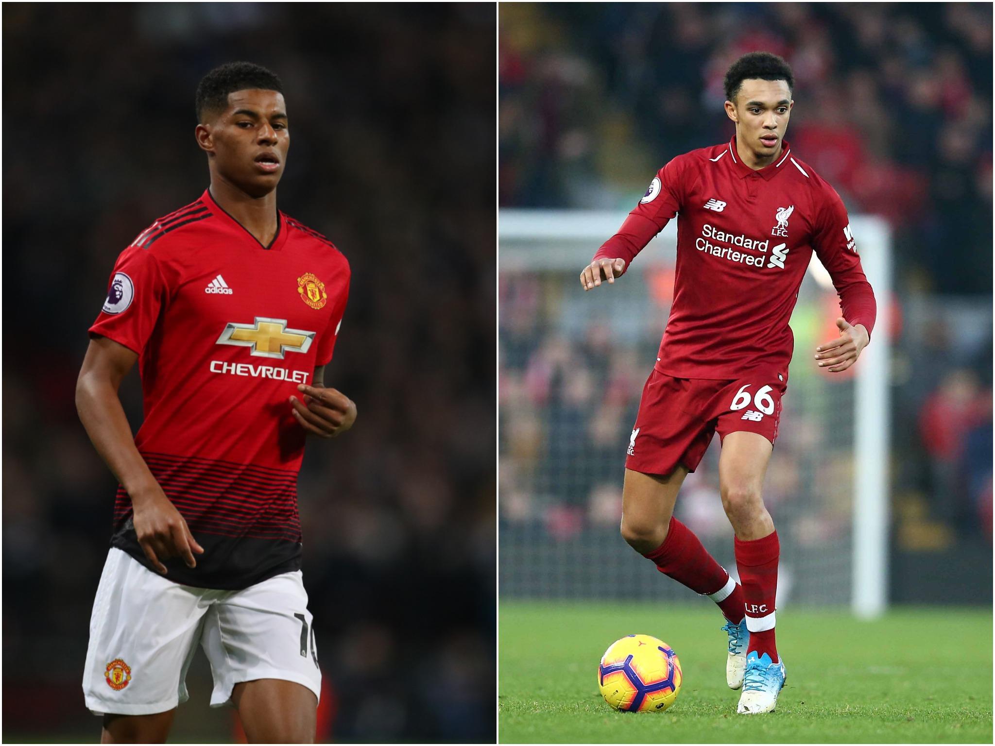The brothers of Marcus Rashford and Trent Alexander-Arnold were robbed in a Manchester cafe