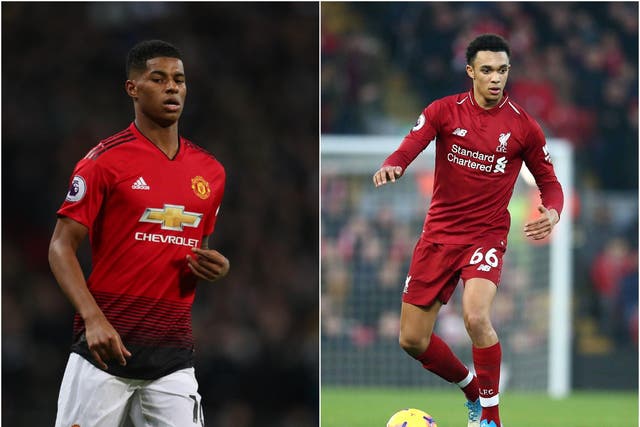 The brothers of Marcus Rashford and Trent Alexander-Arnold were robbed in a Manchester cafe