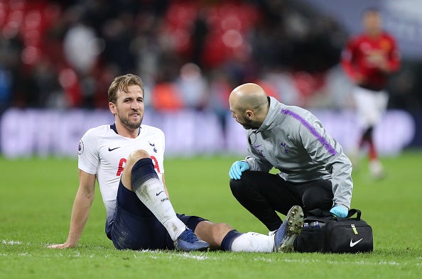 Kane picked up his injury last month