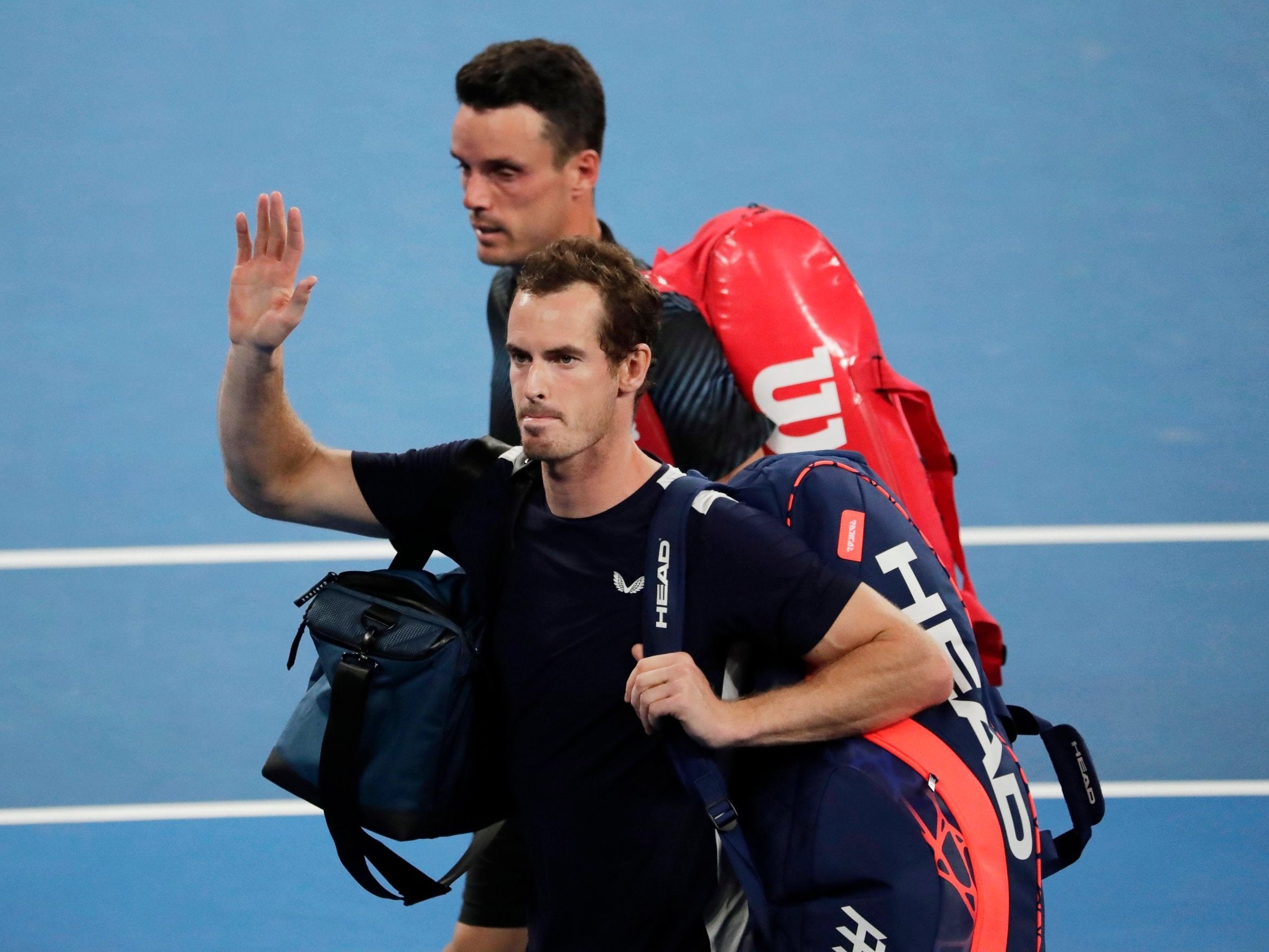 Murray played what could be his last match on Monday