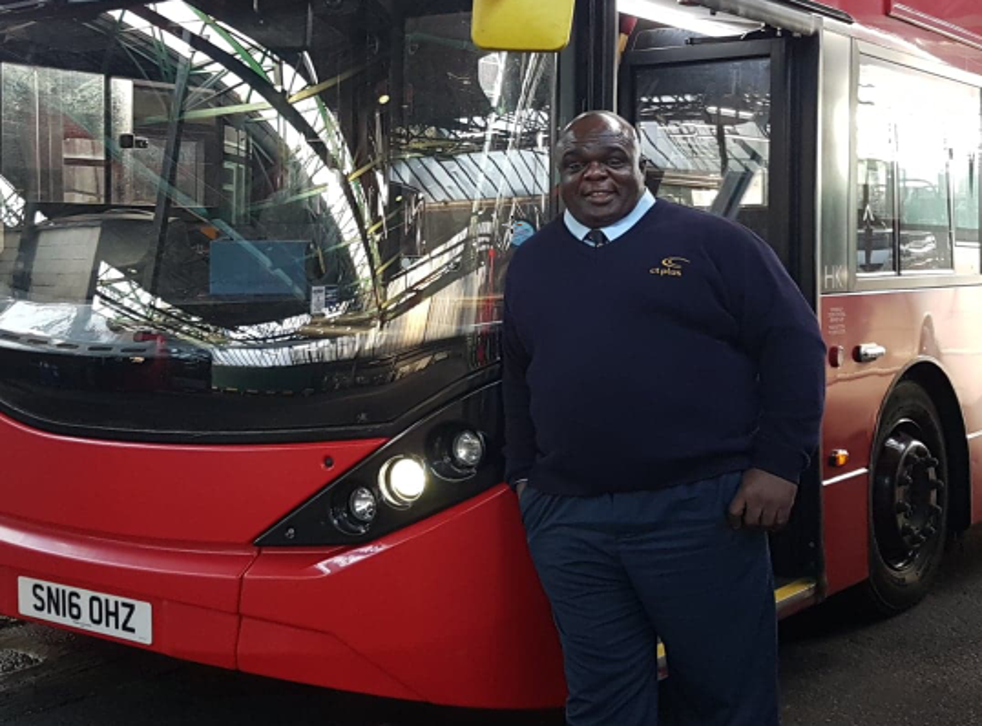 Pat Lawson, 50, has won TfL’s customer service award, just two years after ending a 14-year absence from driving buses