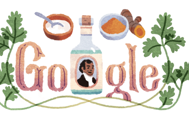 Google Doodle celebrated the life of Sake Dean Mahomed, an Indian entrepreneur who opened London's first Indian restaurant and is credited with merging both region's cultures.