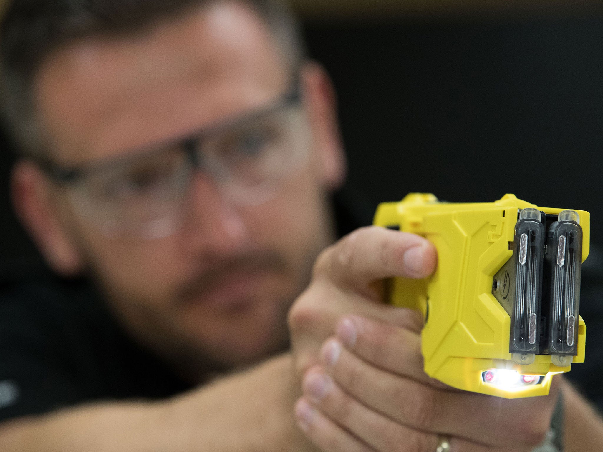 Tasers are deployed disproportionately against people of colour, campaigners say