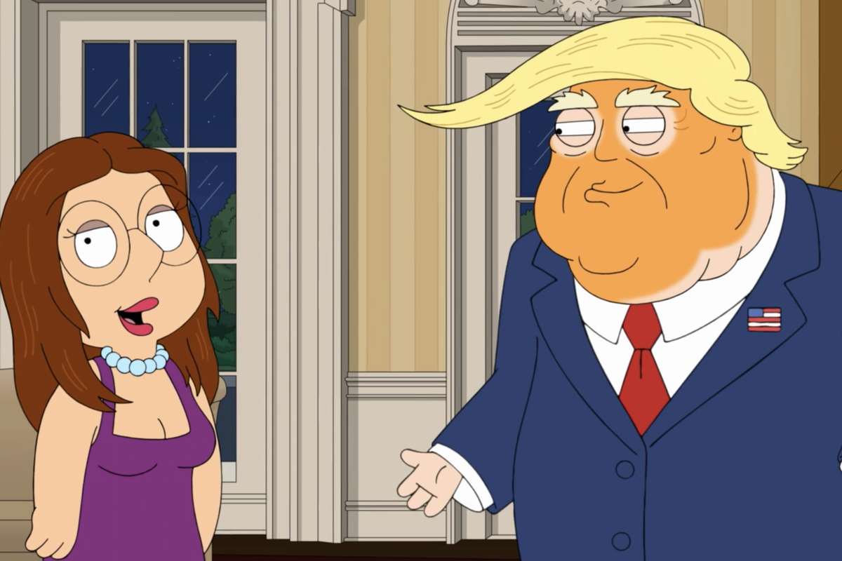 Family Guy showrunners explain why they showed Donald Trump groping Meg Griffin