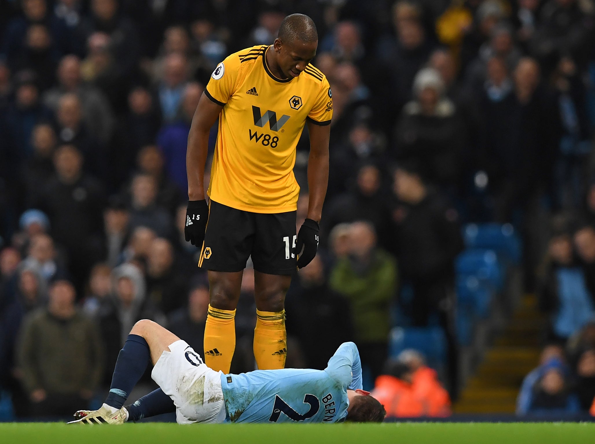 Willy Boly received his marching orders