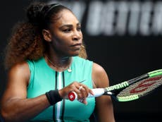 Williams moves on from coaching controversy as she cruises through