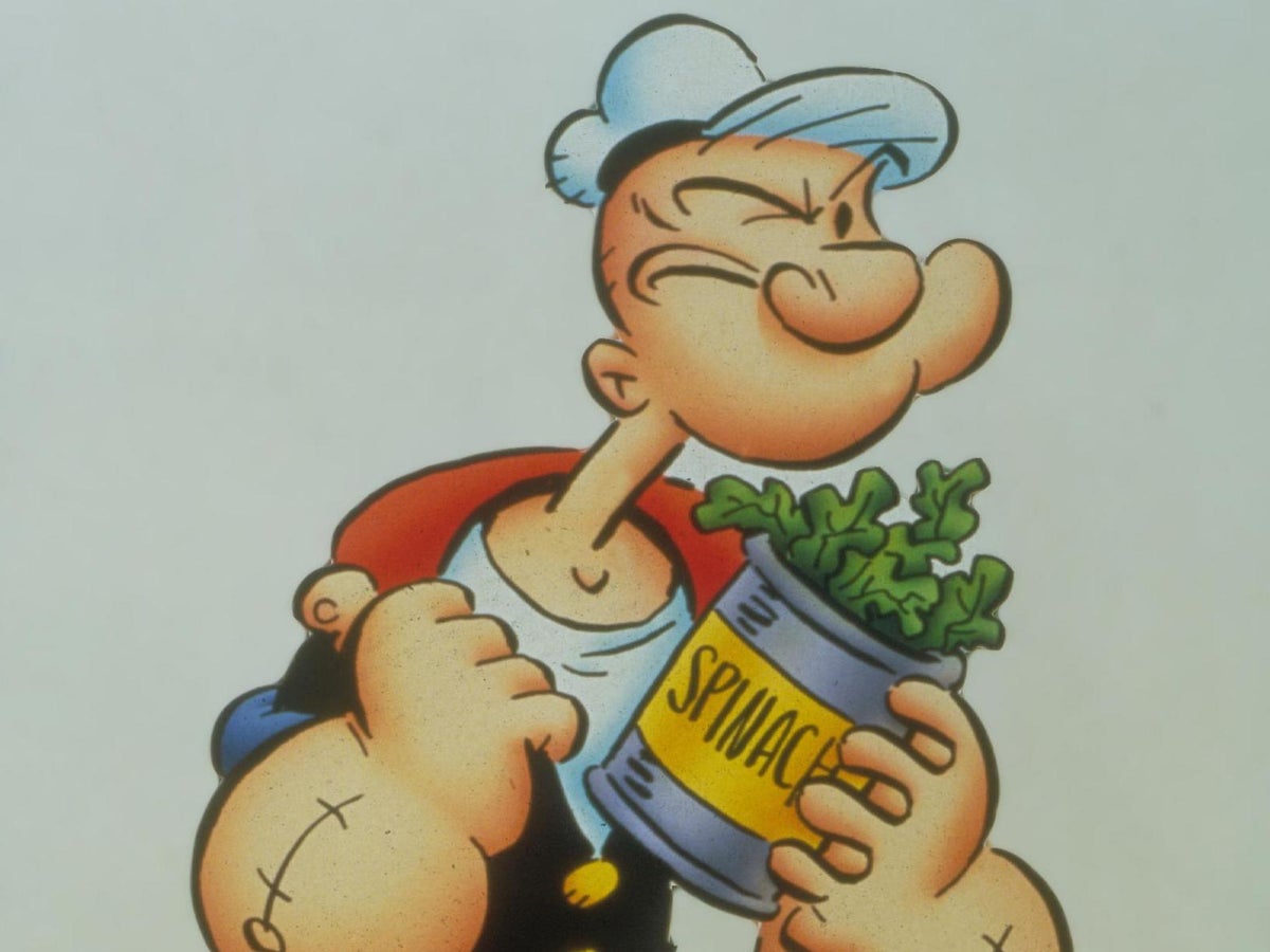 Popeye The Sailor Man Animated Cartoon Character Stop Bullying Big Boys T-Shirt