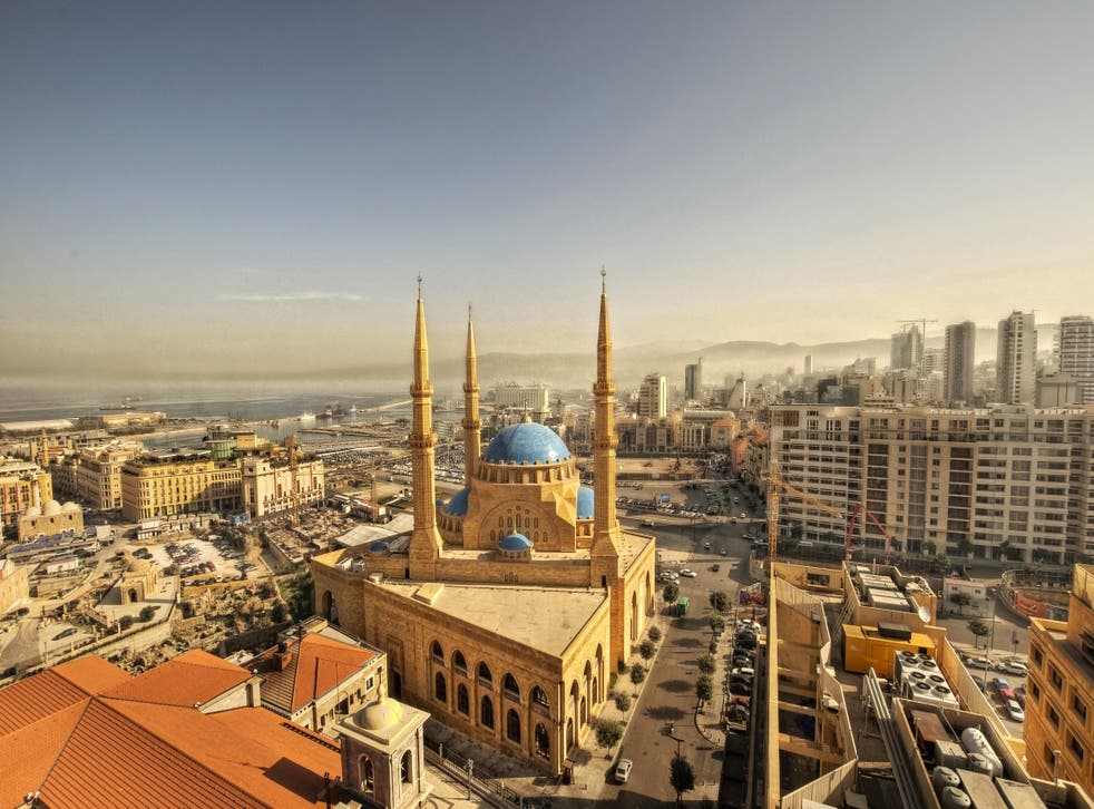 The Beirut skyline