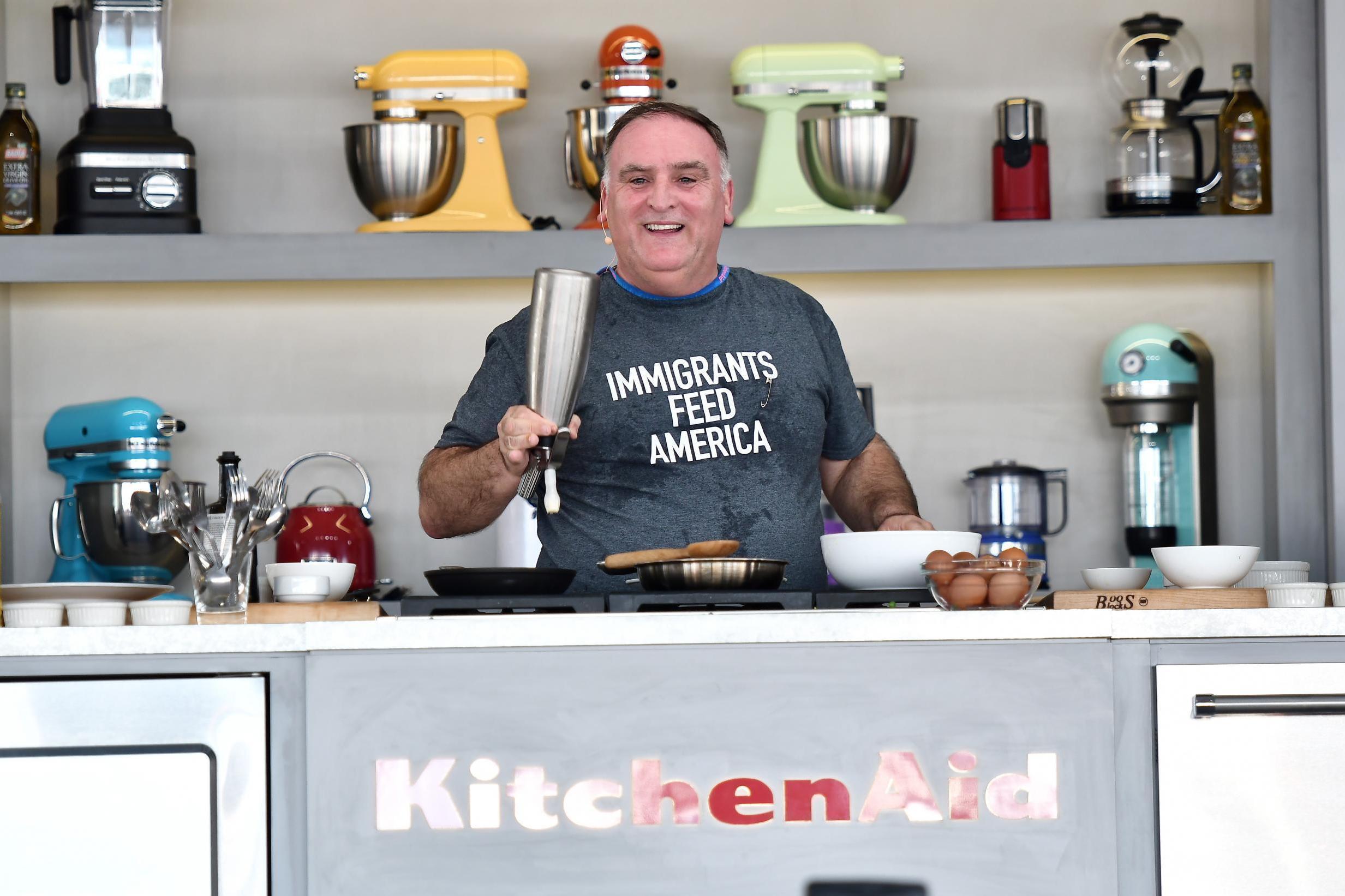 Chef José Andrés is feeding government employees (