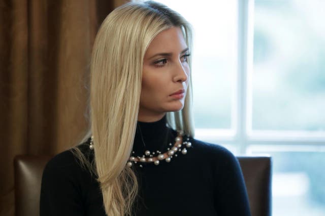 Ivanka Trump, White House adviser and daughter of US President Donald Trump, attends a Cabinet meeting at the White House 2 January 2019, Washington, DC