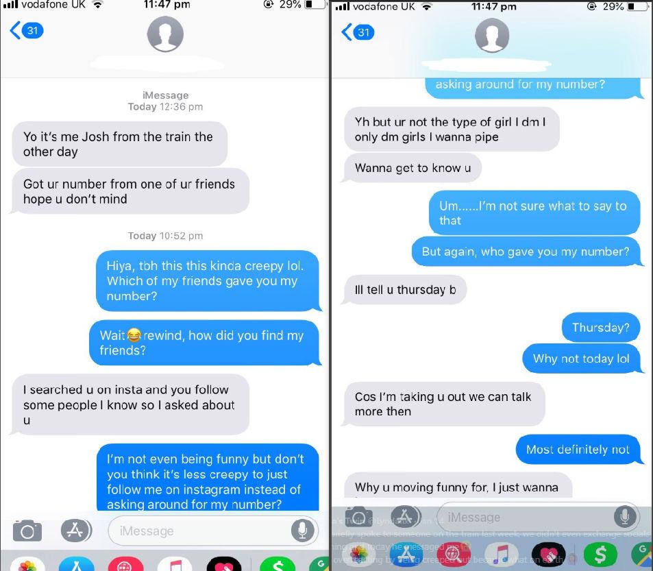 A Guy Got A Girl S Phone Number Without Her Knowing And The