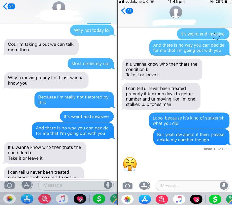 A Guy Got A Girl S Phone Number Without Her Knowing And The