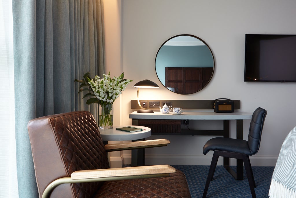 The Clayton Hotel is characterised by its chic design