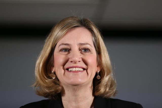 Amber Rudd opposes a no-deal Brexit