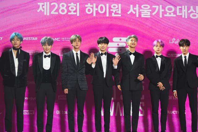 BTS are presenting an award at this year's Grammys ceremony, according to reports