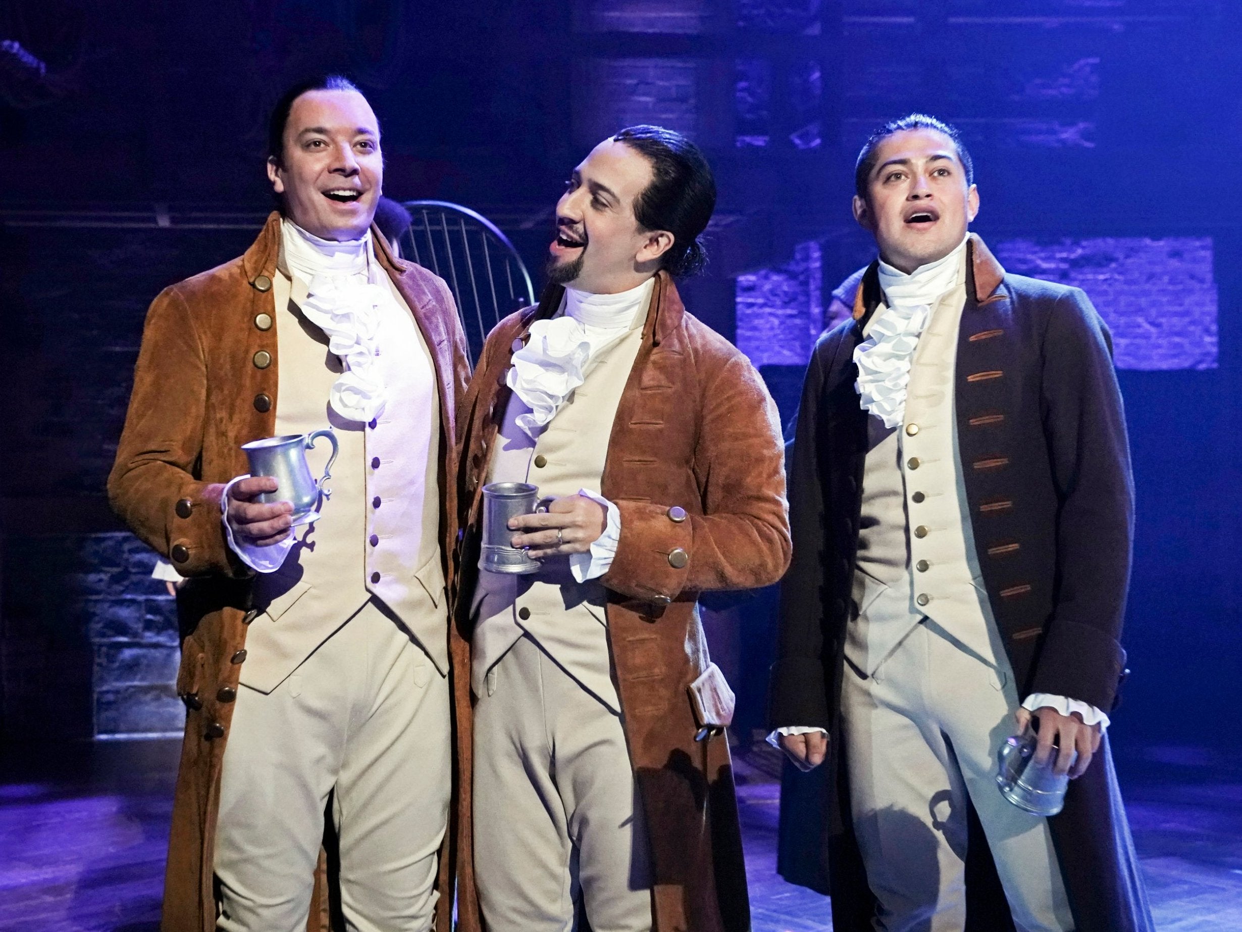Jimmy Fallon joined the cast of Hamilton for a special Puerto Rico episode of his show