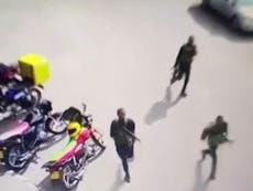 New CCTV shows gunmen as they begin deadly Nairobi hotel siege