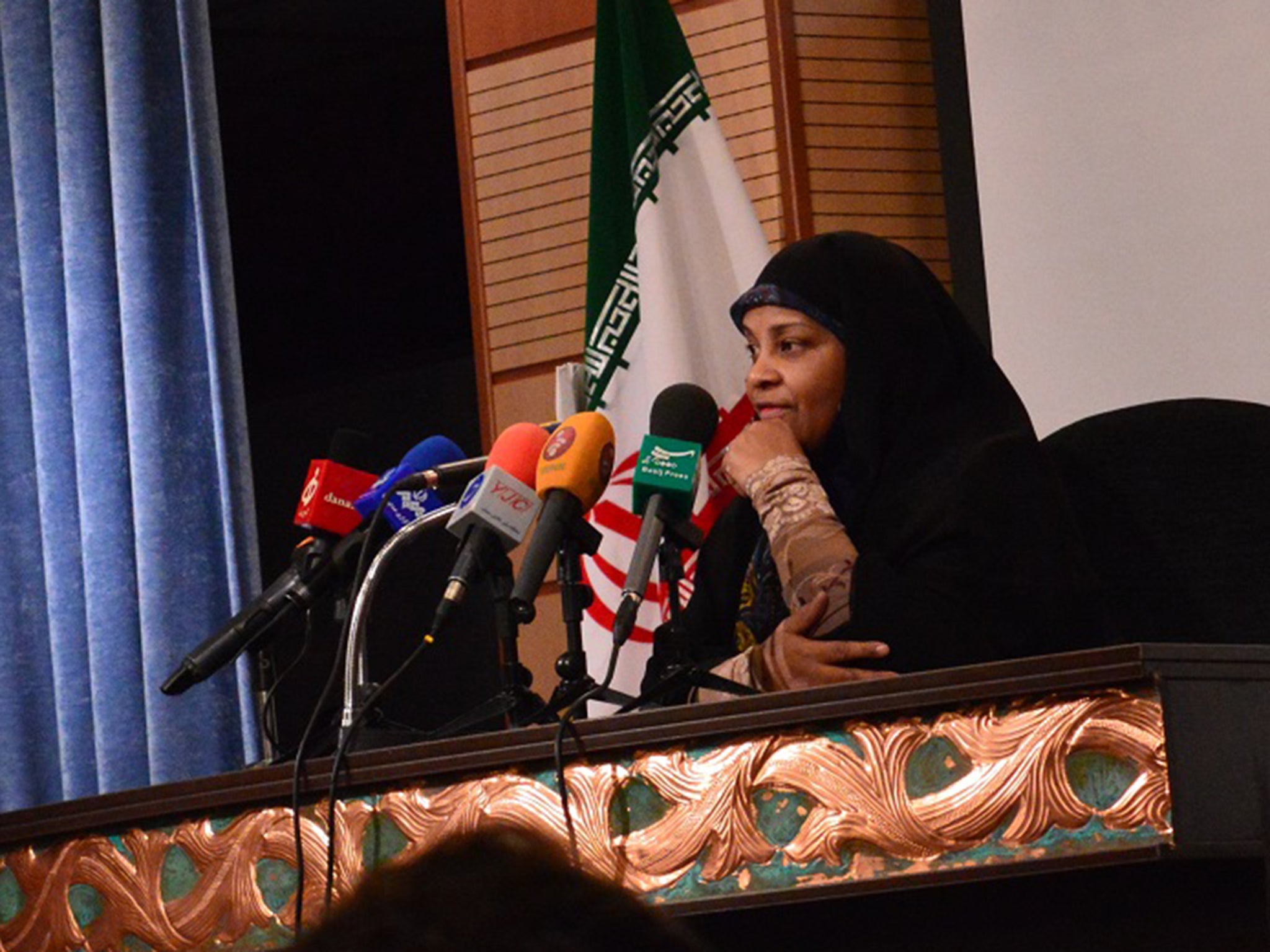 Marzieh Hashemi, a 59-year-old Muslim convert who was born in New Orleans named Melanie Franklin, has reported on discrimination against women, Muslims, and African-Americans in the US