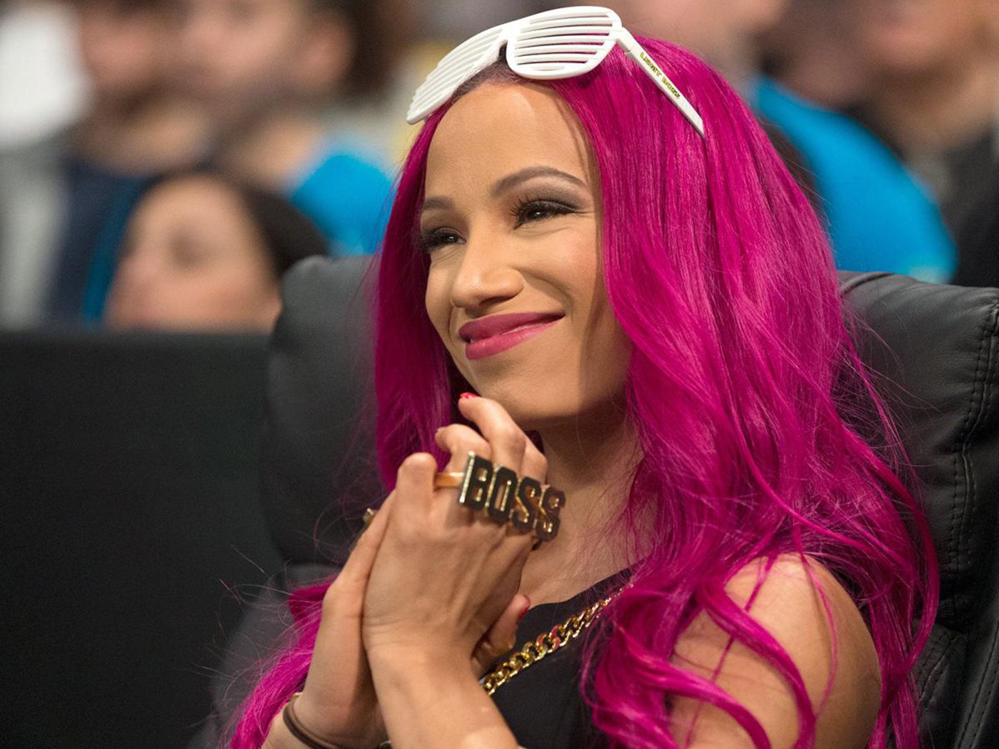 Wwe Sasha Banks Porn Video - Sasha Banks calls for the top WWE stars to mix it up with NXT's emerging  talent | The Independent | The Independent