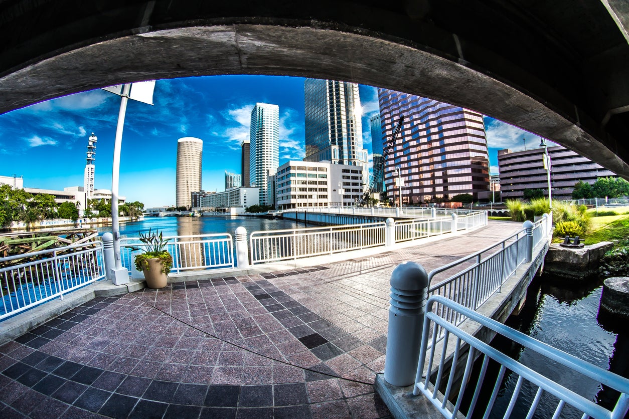 Tampa Riverwalk makes the most of the city’s proximity to water (Getty/iStockphoto)
