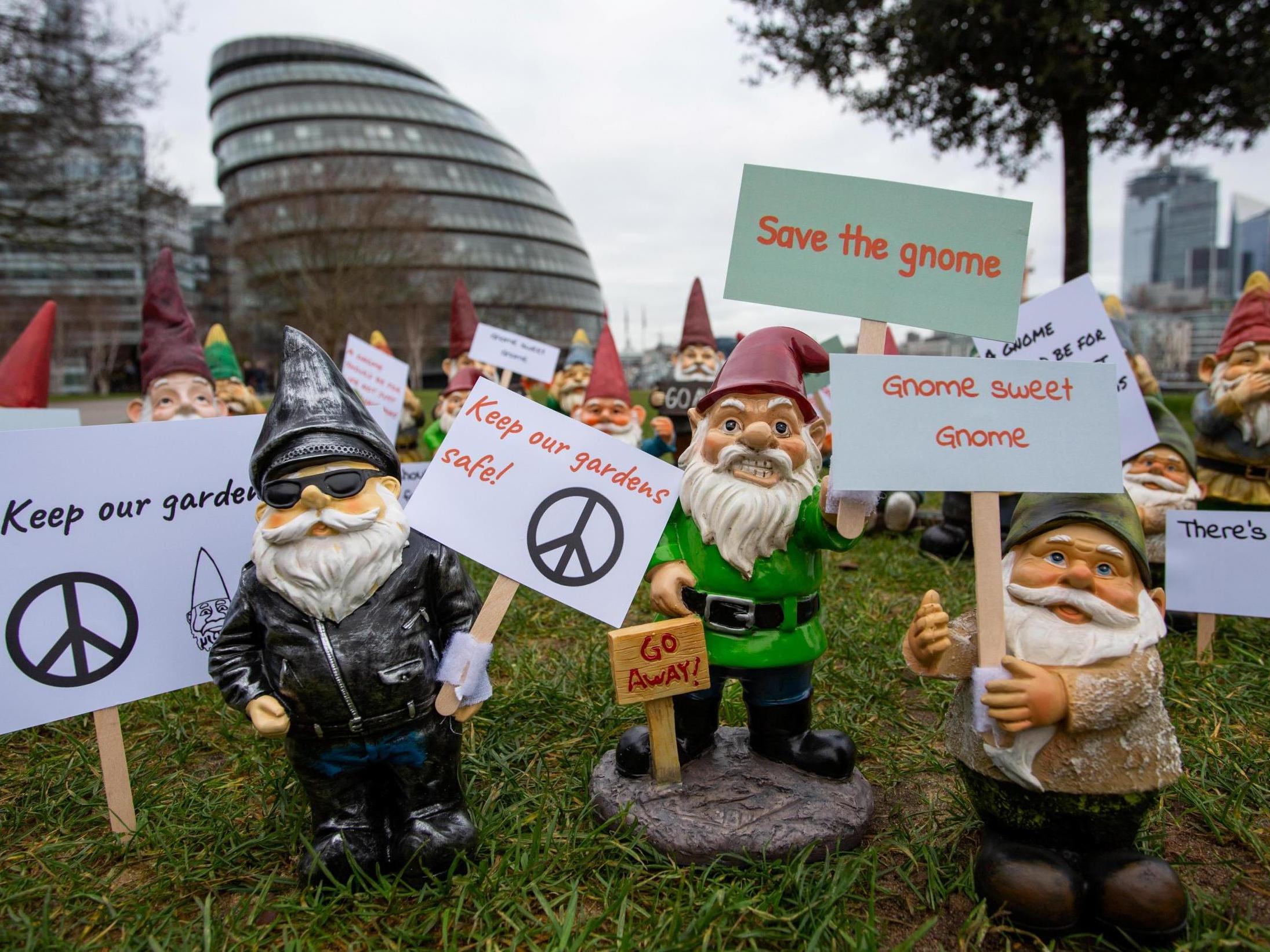 Survey claims gnomes are the most stolen items from gardens homes across the UK