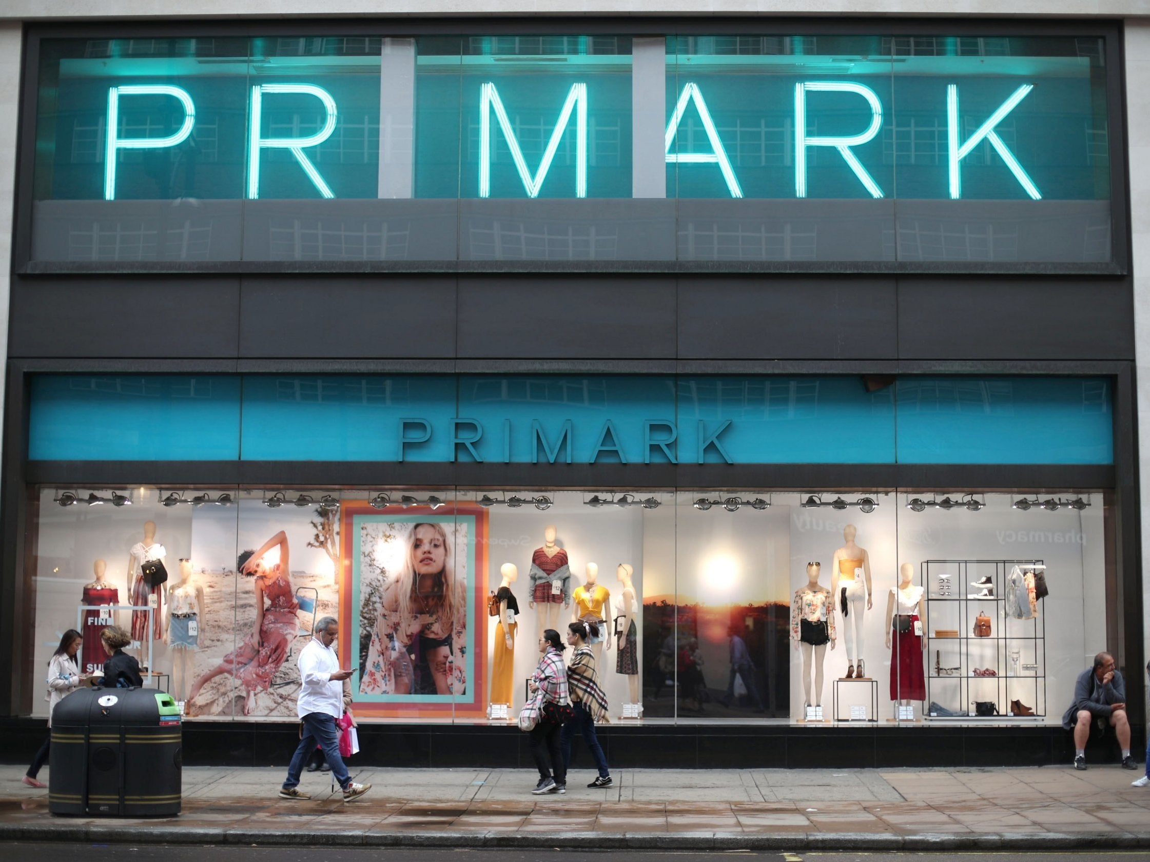 The lights are on at Primark amidst dark times for the high street