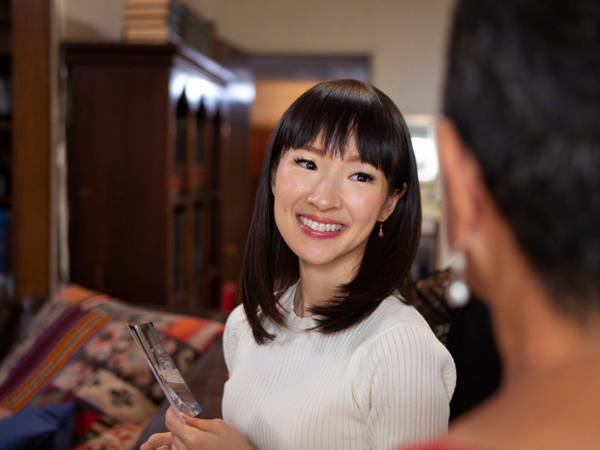 Marie Kondo on how to apply the KonMari method to makeup bag | The Independent | The Independent